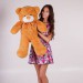 Купити Ведмідь Тедді, 160 см, коричневий