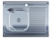 Купити Мийка кухонна 0,6 мм Imperial 6080-L накладна Decor