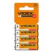 Купити Батарейка солева VIDEX R6P AA4pcs SHRINK CARD