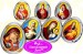 Купити Термоетикетки для великодніх яєць, серія- ікони Божої Матері